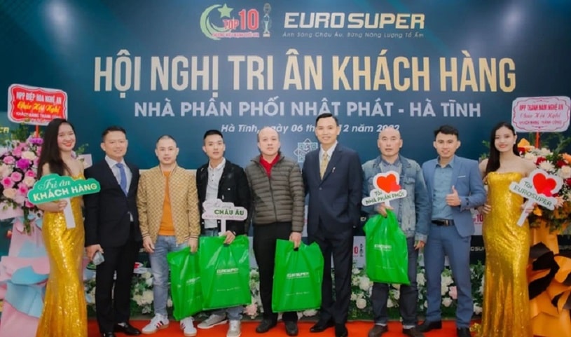 Tổ chức hội nghị khách hàng của Eurosuper tại Hà Tĩnh