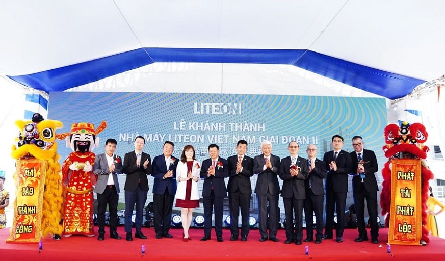 Khánh thành nhà máy LITEON tại KCN VSIP Hải Phòng 