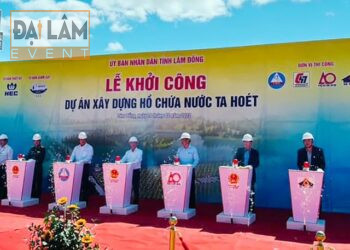 Khởi công xây dựng hồ chứa nước Ta Hoét tại Lâm Đồng