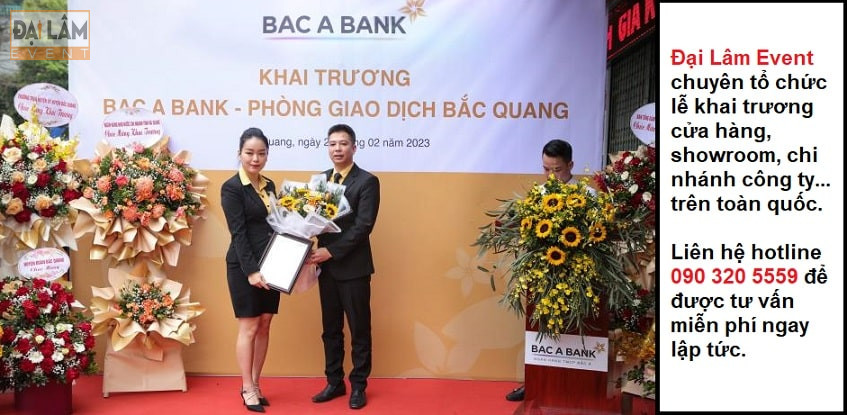 BAC A BANK khai trương chi nhánh mới tại Hà Giang