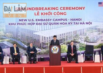 Lễ khởi công đại sứ quán 1,2 tỷ đô của Mỹ tại Hà Nội