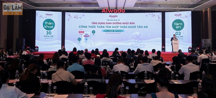 Aiwado tổ chức hội thảo dinh dưỡng tại Hồ Chí Minh