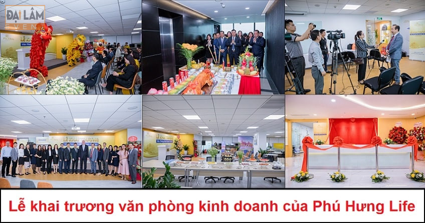 Lễ khai trương văn phòng kinh doanh của Phú Hưng Life