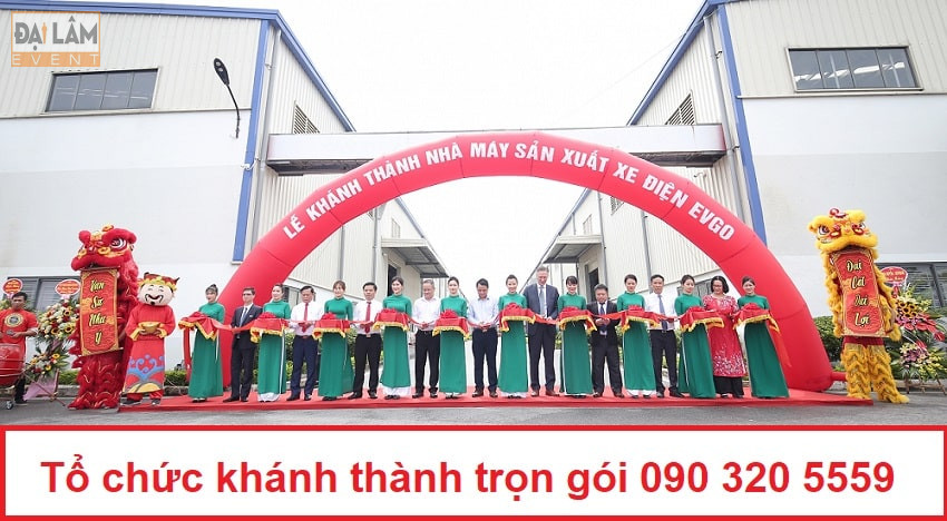 Dịch vụ tổ chức khánh thành tại Bắc Ninh trọn gói