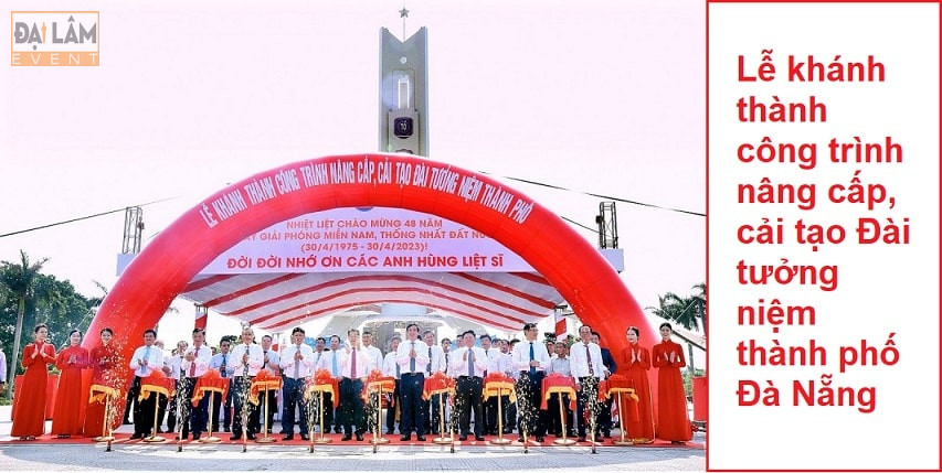 Khánh thành Đài tưởng niệm 35 tỷ đồng tại Đà Nẵng