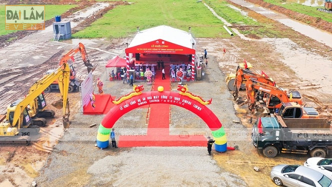 Lễ khởi công dự án nhà máy Simona Leather tại Ninh Bình