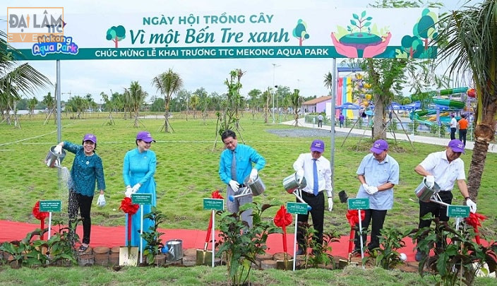 Lễ khai trương công viên nước Mekong Aqua Park