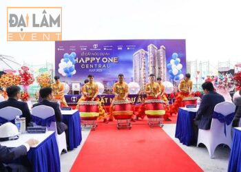Lễ cất nóc dự án Happy One Central tại tỉnh Bình Dương