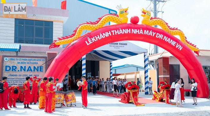 Lễ khánh thành nhà máy Dr. NANE tại tỉnh Long An