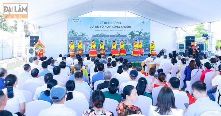 Lễ khởi công dự án tổ hợp sông Khuôn tại Nghệ An