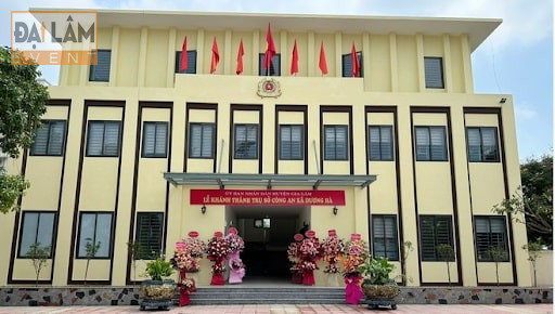 Khánh thành trụ sở công an xã Kim Sơn và Dương Hà