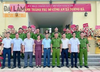 Khánh thành trụ sở công an xã Kim Sơn và Dương Hà